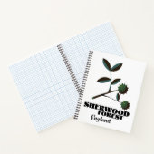 Sherwood Forest Engeland reisposter Notitieboek (Binnen)