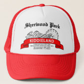 Sherwood Park Kiddieland, Rockford, IL. Amusement Trucker Pet (Voorkant)