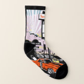 Sherwood Plaza Cotton Socks Sokken (Rechts - buiten)