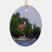 Sherwood Point Lighthouse 2-zijdige ornament (Rechts)