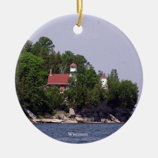 Sherwood Point Lighthouse 2-zijdige ornament (Voorkant)