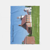 Sherwood Point Lighthouse blanket Fleece Deken (Voorkant)