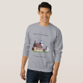 Sherwood Point Lighthouse shirt zwarte belettering (Voorkant volledig)