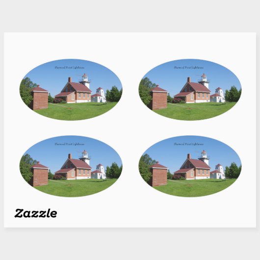 Sherwood Point Lighthouse sticker (Vel)