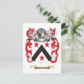Sherwood Wapen (familiewapen) Briefkaart (Staand voorkant)