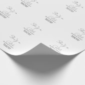 She's a catch champagne bottle bachelorette weeken cadeaupapier (Hoek)