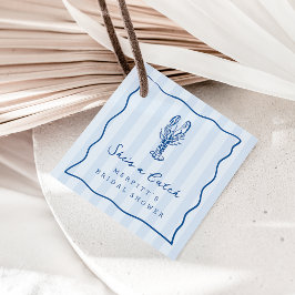 She's a Catch | Kustkrab Bruidsmeisjesfeest  Bedankjes Labels