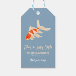 She's A Lucky Catch Koi Fish Bachelorette Favor Cadeaulabel