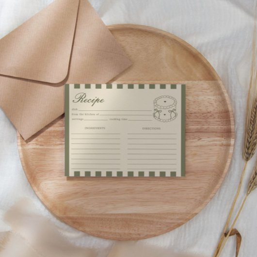 She's A Tini Bit Older Coffee Cake Birthday Recipe Informatiekaartje