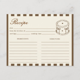 She's A Tini Bit Older Coffee Cake Birthday Recipe Informatiekaartje