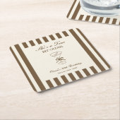 She's A Tini Bit Older Coffee Martini Birthday Kartonnen Onderzetters (Schuin)