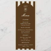 She's A Tini Bit Older Coffee Martini Birthday Menu (Voorkant)