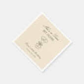 She's A Tini Bit Older Coffee Martini Birthday Servet (Hoek)