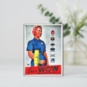Shes A Wow Briefkaart (Staand voorkant)