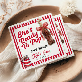 She's about to pop Baby Shower Servet