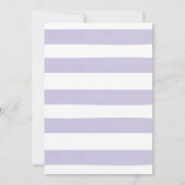 She's Been Scooped Up Bridal Shower (Purple) Kaart (Achterkant)