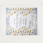 She's Found Her Honey Bridal Shower Backdrop Wandkleed (Voorkant (horizontaal))