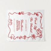 She's Fresh Off The Market Bridal Shower Sign Wandkleed (Voorkant (horizontaal))