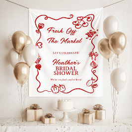 She's Fresh Off The Market Bridal Shower Sign Wandkleed