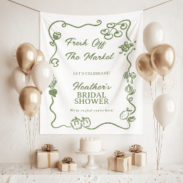 She's Fresh Off The Market Bridal Shower Sign Wandkleed