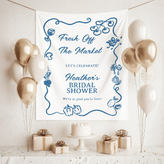 She's Fresh Off The Market Bridal Shower Sign Wandkleed
