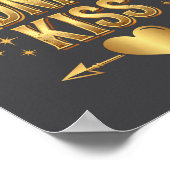 She's My Midnight Kiss Happy New Year Matching Cou Poster (Hoek)