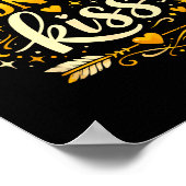 She's My Midnight Kiss Happy New Year Matching Cou Poster (Hoek)