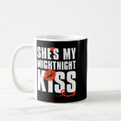 She's My Midnight Kiss Happy New Year Matching Fun Koffiemok (Links)