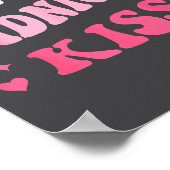 She's My Midnight Kiss Saying Romantic Couple New  Poster (Hoek)