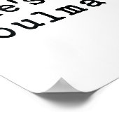 She's My Soulmate I Don't Know Him Funny Matching  Poster (Hoek)