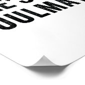 She's My Soulmate I Don't Know Him Funny Matching  Poster (Hoek)