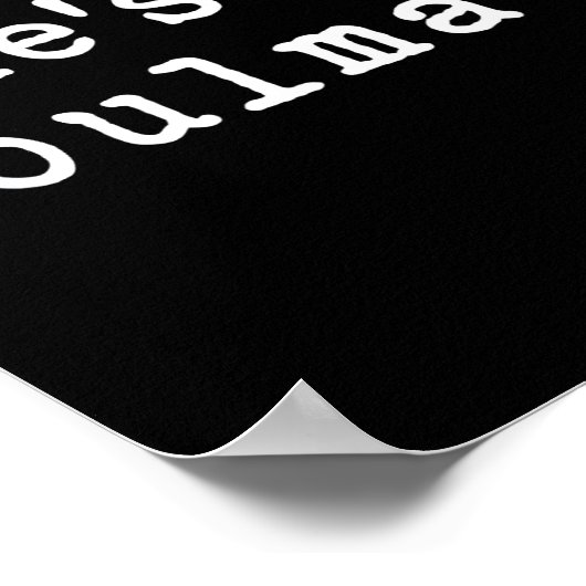 She's My Soulmate I Don't Know Him Funny Matching  Poster (Hoek)