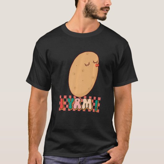 She's My Sweet Potato I Yam  Matching Couples Groo T-shirt (Voorkant)