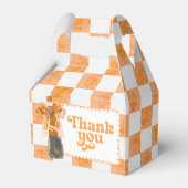 She's Ready to Pop Baby Shower Bedankdoosjes (Achterkant)