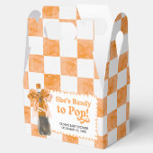 She's Ready to Pop Baby Shower Bedankdoosjes (Geopend)