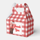 She's Ready to Pop Baby Shower  Bedankdoosjes (Achterkant)