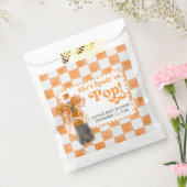 She's Ready to Pop Baby Shower Bedankzakje (Gezegeld)