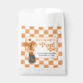 She's Ready to Pop Baby Shower Bedankzakje (Voorkant)