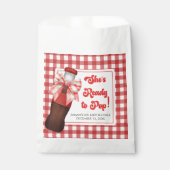 She's Ready to Pop Baby Shower  Bedankzakje (Voorkant)