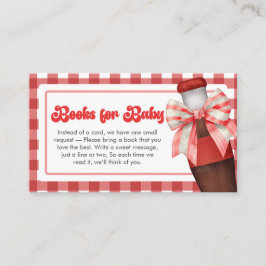 She's Ready to Pop Baby Shower Books for Baby Informatiekaartje