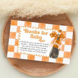 She's Ready to Pop Baby Shower Books for Baby Informatiekaartje