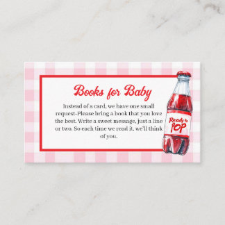 She's Ready to Pop Baby Shower Books for Baby  Informatiekaartje