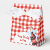 She's Ready to Pop Baby Shower Gift Bedankdoosjes (Voorkant Zijde)