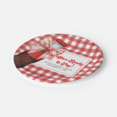 She's Ready to Pop Baby Shower  Papieren Bordje (Gekanteld)