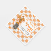 She's Ready to Pop Baby Shower Servet (Hoek)