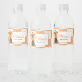 She's Ready to Pop Baby Shower Waterfles Etiket