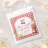 She's Ready To Pop! Cherry Soda Pop Baby Shower Bedankzakje (Geknipt)