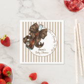 She's Ready To Pop Soda Bow Baby Shower Servet (Insitu)