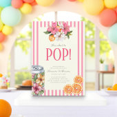 She's Ready to Pop Tropical Floral Citrus  Kaart