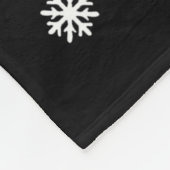 She's So Sweet Funny Gingerbread Couples Christmas Fleece Deken (Hoek)